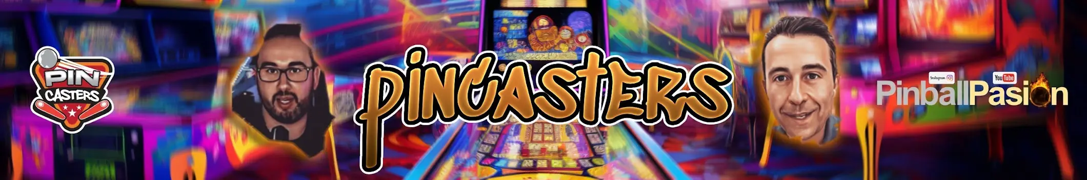 Rober y Óscar, presentadores de PinCasters