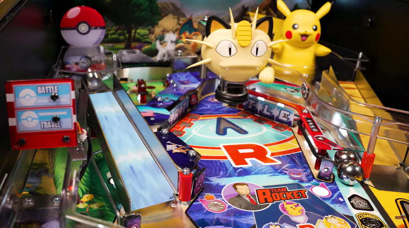 Detalle del playfield de Pokémon Home Edition Plus