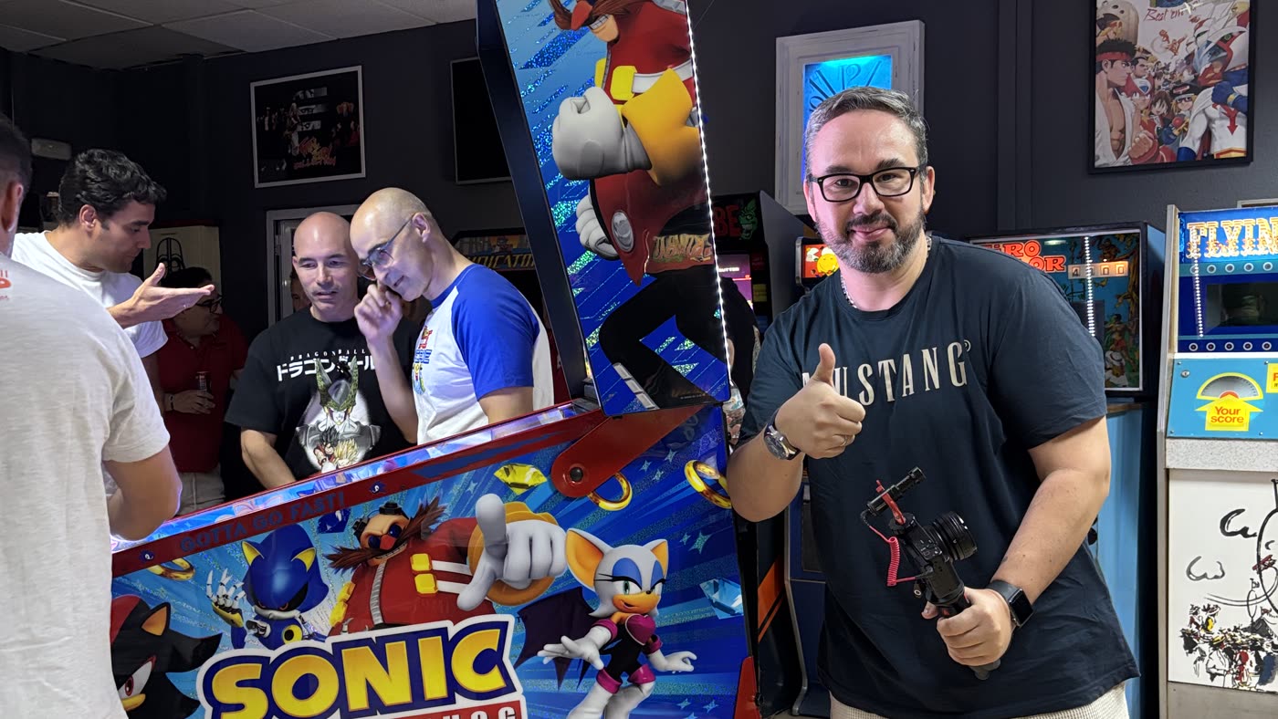 Así fue la presentación a prensa del Sonic the Hedgehog de Jersey Jack Pinball en El Templo del Arcade