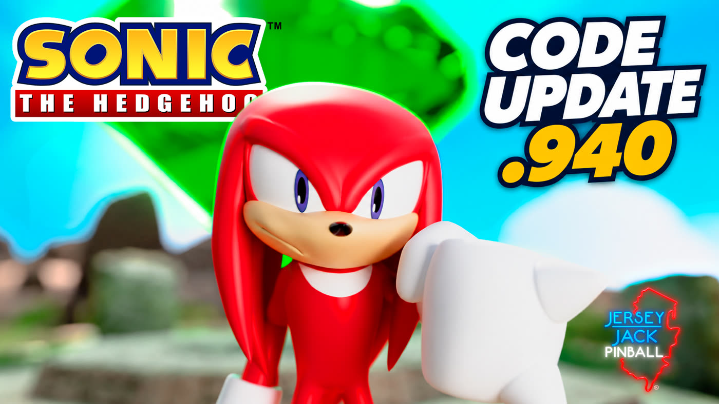 Sonic the Hedgehog corre aún más rápido: la nueva actualización de Jersey Jack Pinball estrena la Master Emerald Mission