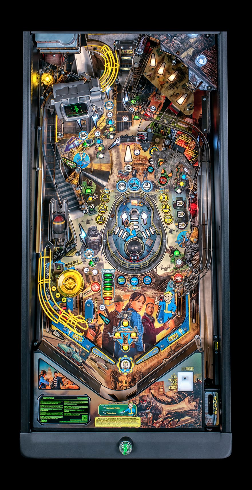 Playfield completo de Fallout Premium