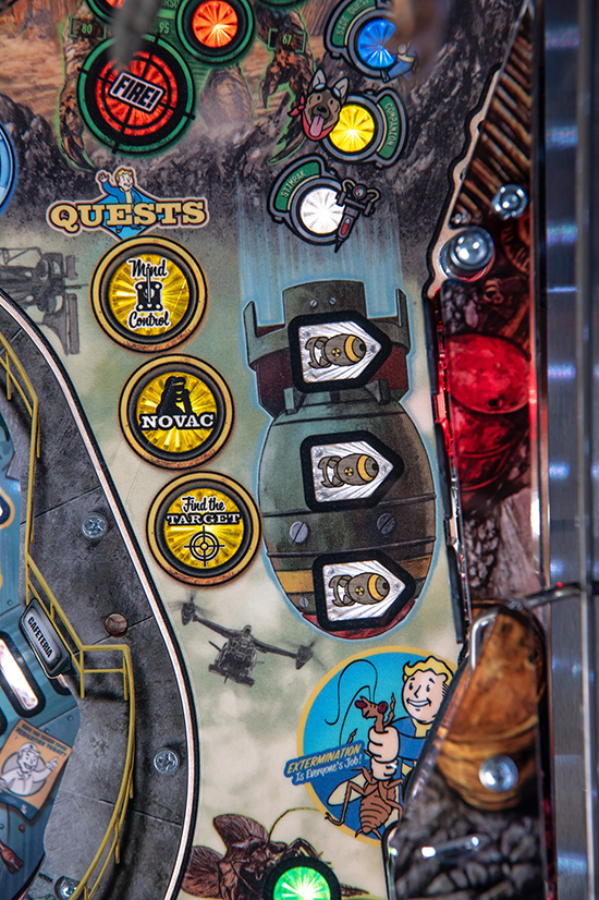 Ambiente en el Media Day de Fallout by Stern Pinball