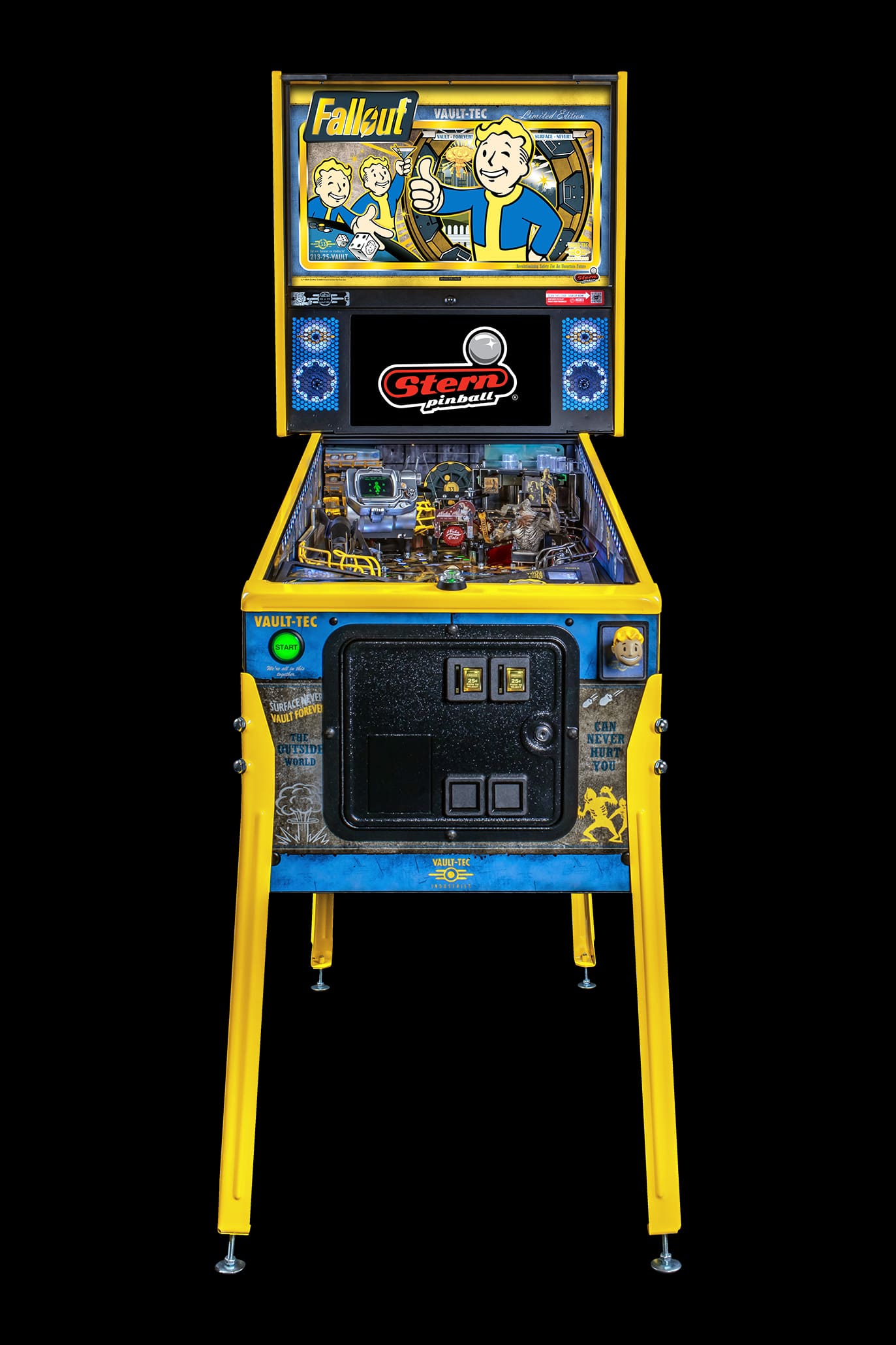 Fallout Limited Edition, vista frontal del mueble