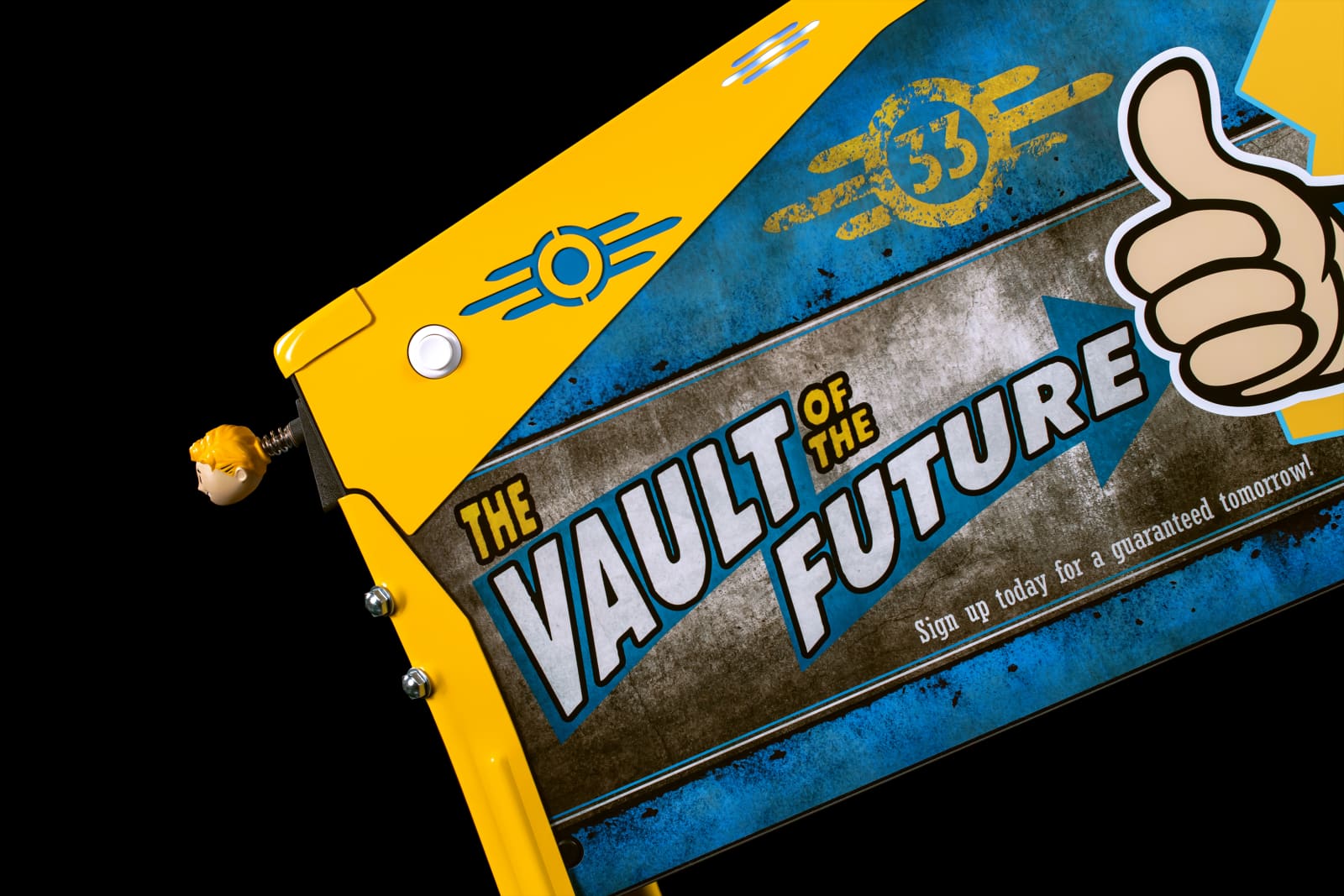 Otro detalle del tablero de Fallout